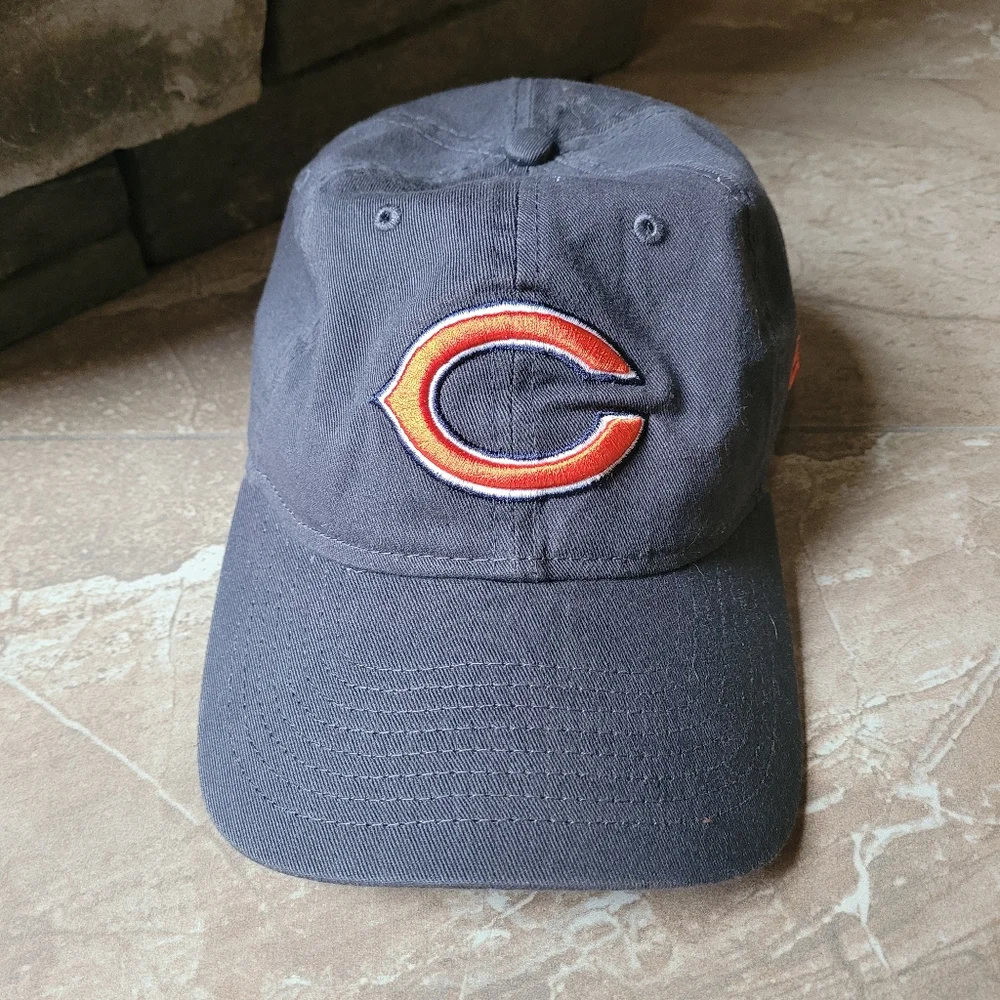 New Era Chicago Bears Baseball Hat MLB 9Twenty OS Blue Orange Mens Womens Cap